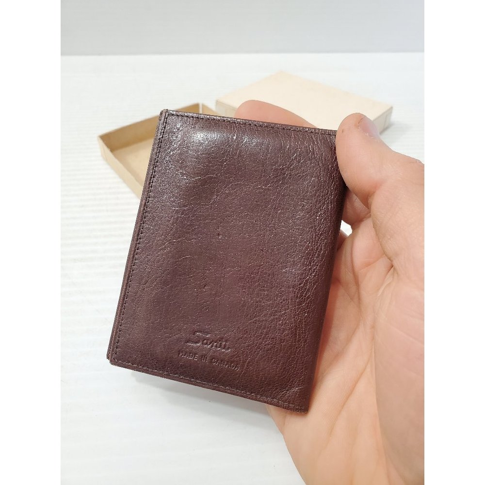 Leather card Wallet, santi made in Canada Flexible Leather Wallet, Minim…